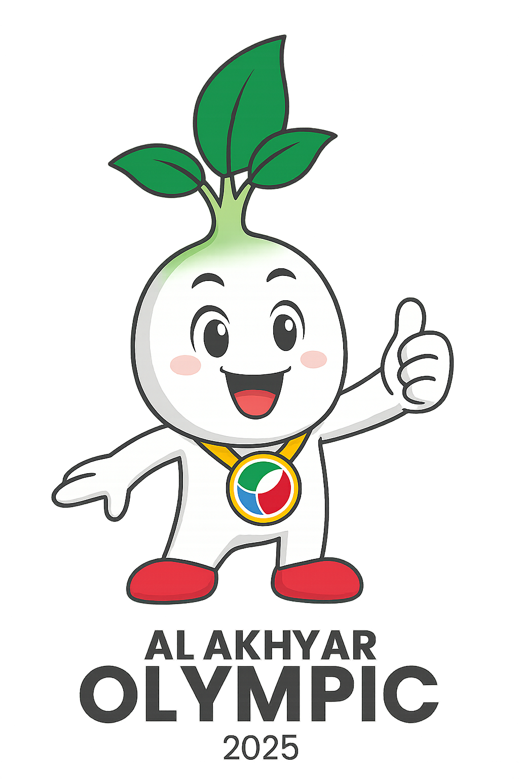 Al Akhyar Olympic 2025 Mascot